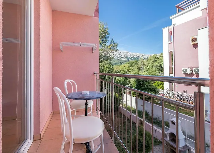 Mit Klima, Wifi, Balkon Nur 350 Meter Zum Baška